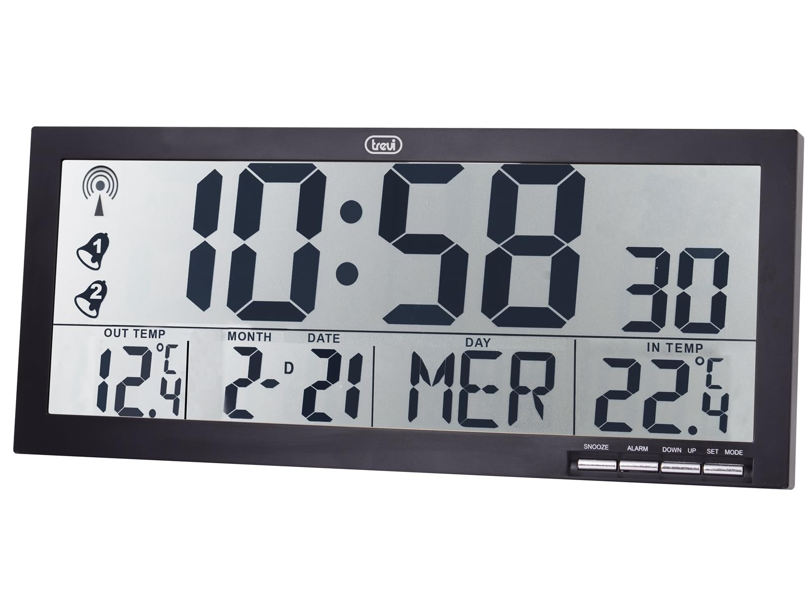 Trevi OM 3530 RC Orologio da Parete Radiocontrollato