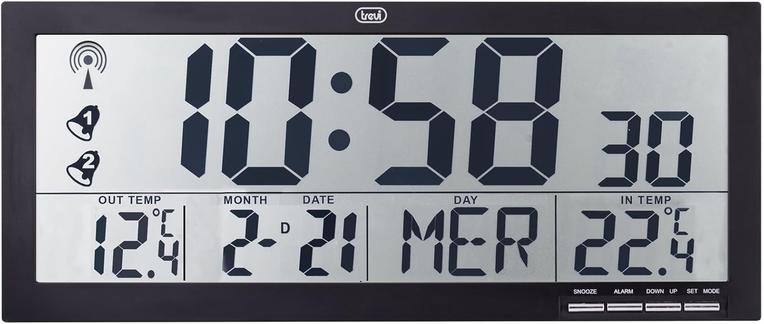 Trevi OM 3530 RC Orologio da Parete Radiocontrollato - immagine 2