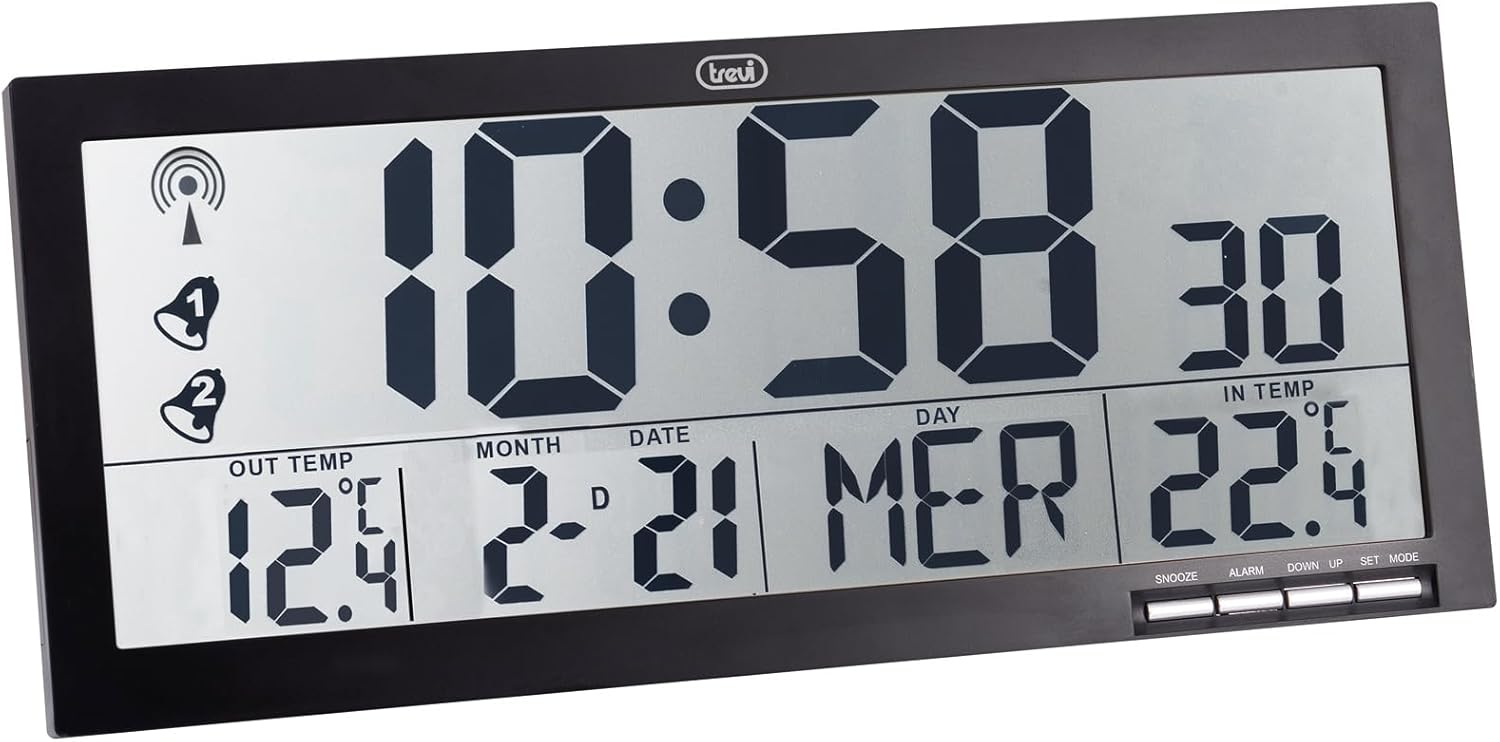 Trevi OM 3530 RC Orologio da Parete Radiocontrollato - immagine 3