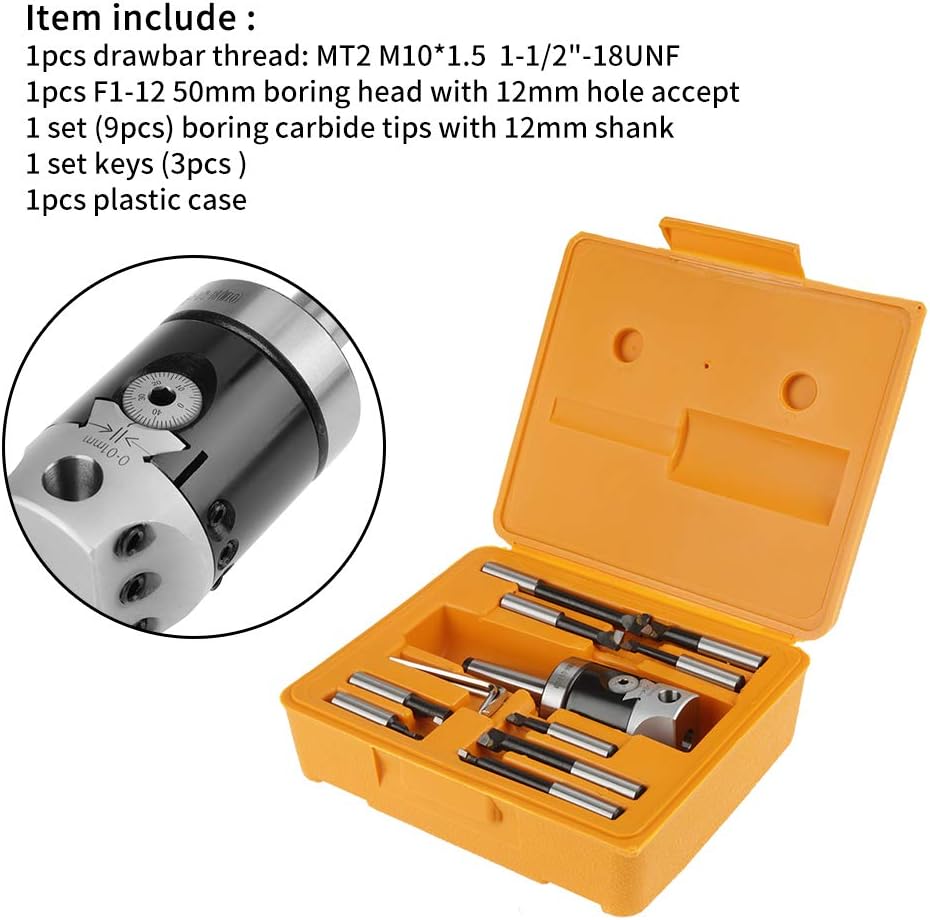 Testa Alesatrice F1-12 da 50mm per Fresatrice - immagine 3