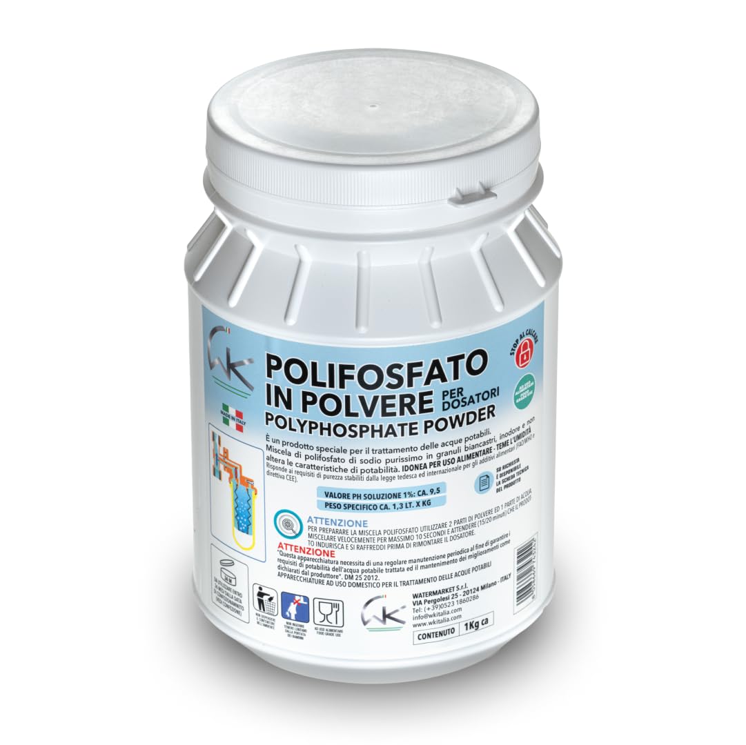 Wk - Polifosfati per Caldaia 1 Kg in Polvere