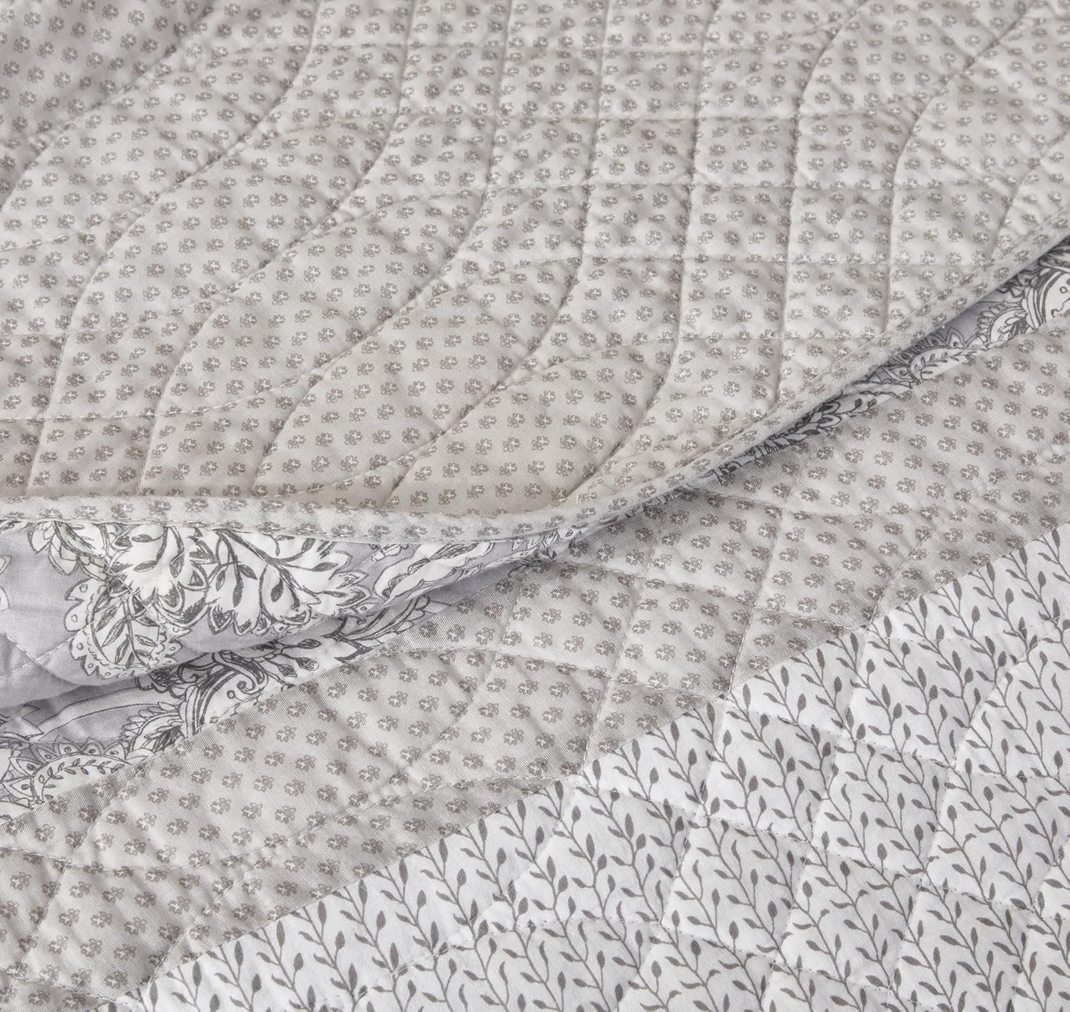 Chezmoi Collection Robyn - Set 3 Pezzi Trapunta King Size - immagine 8