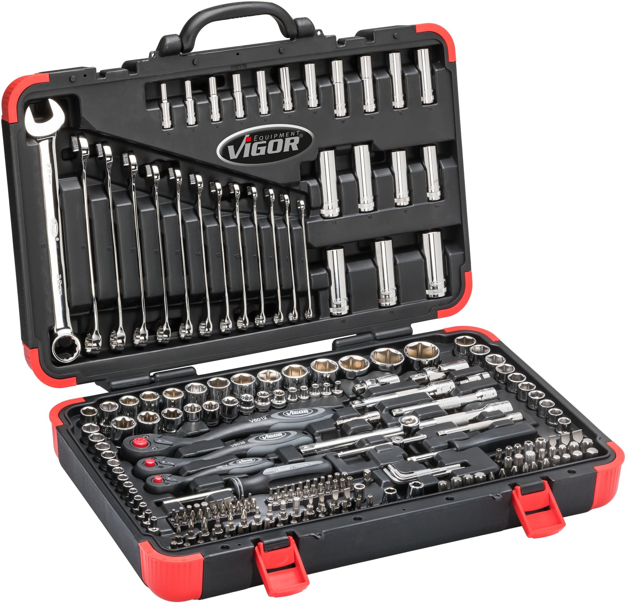 HAZET Vigor V3277N - Set Chiavi a Bussola 212 Pezzi