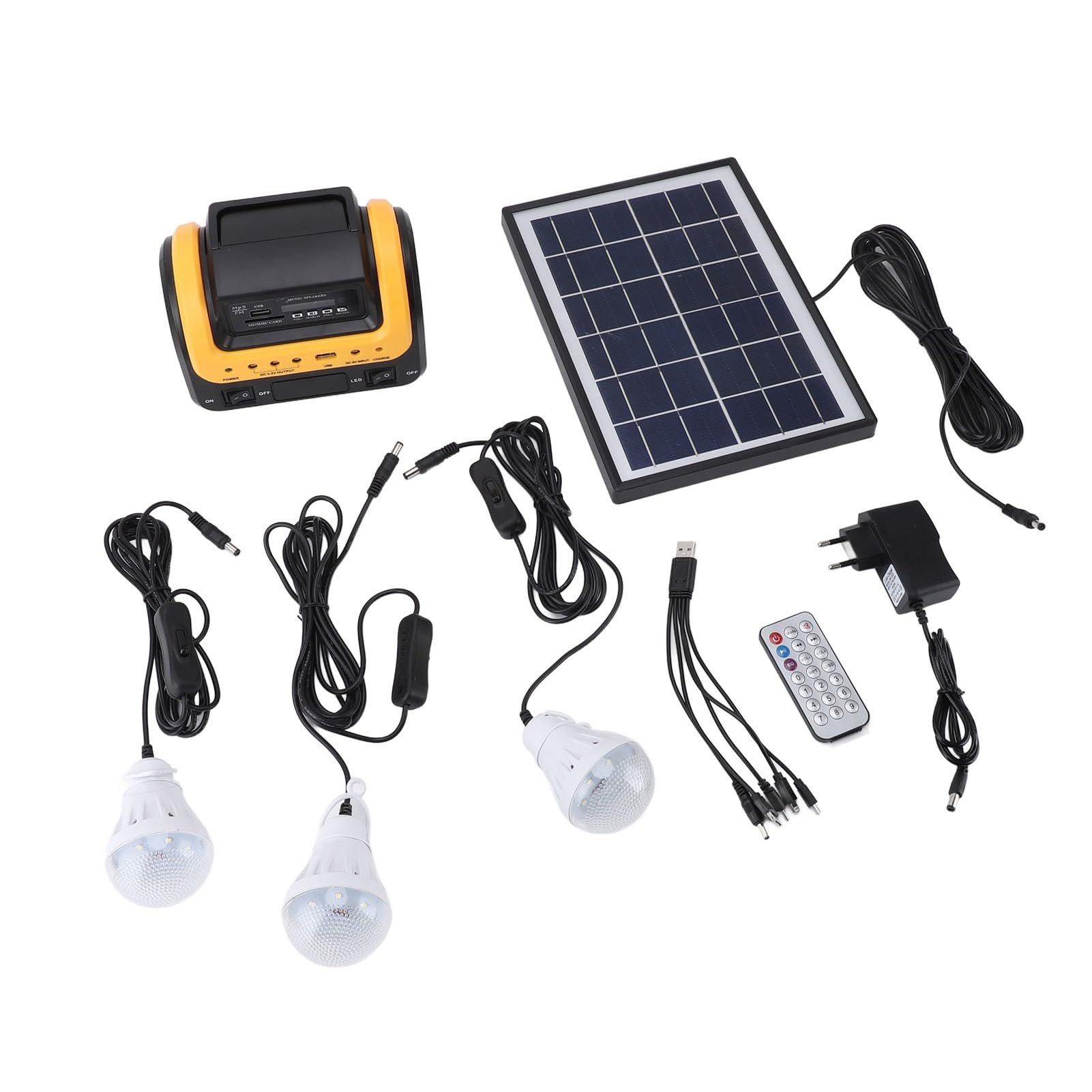 Generatore Solare Portatile 5000mAh con Pannello Solare