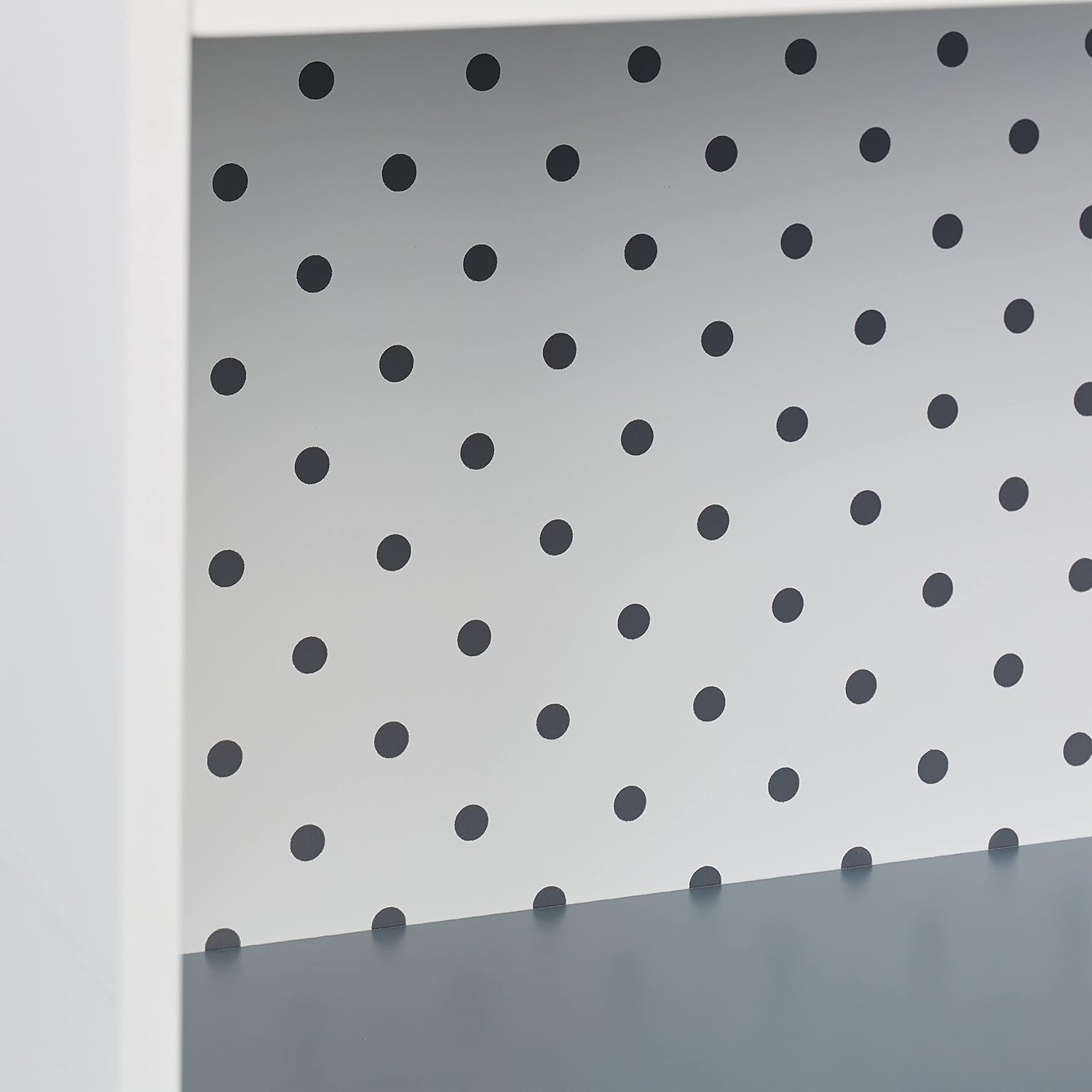 Relaxdays Scaffale Cameretta 4 Scomparti, Bianco Grigio - immagine 6