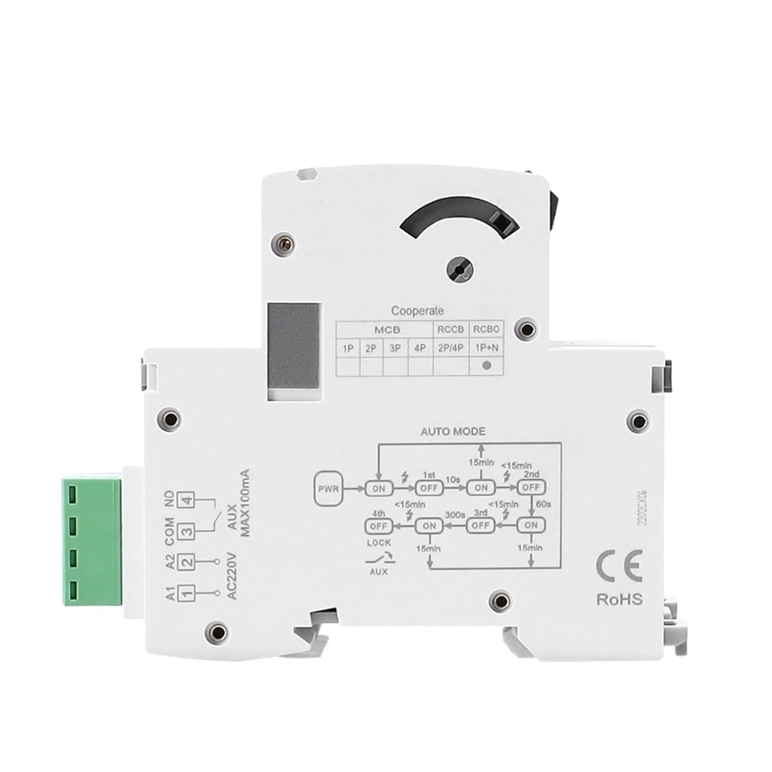 Interruttore Differenziale Trifase 63A 30mA - immagine 5