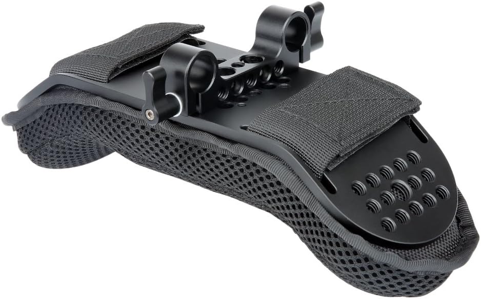 Niceyrig Camera Shoulder Pad con 15mm Rod Clamp - immagine 5