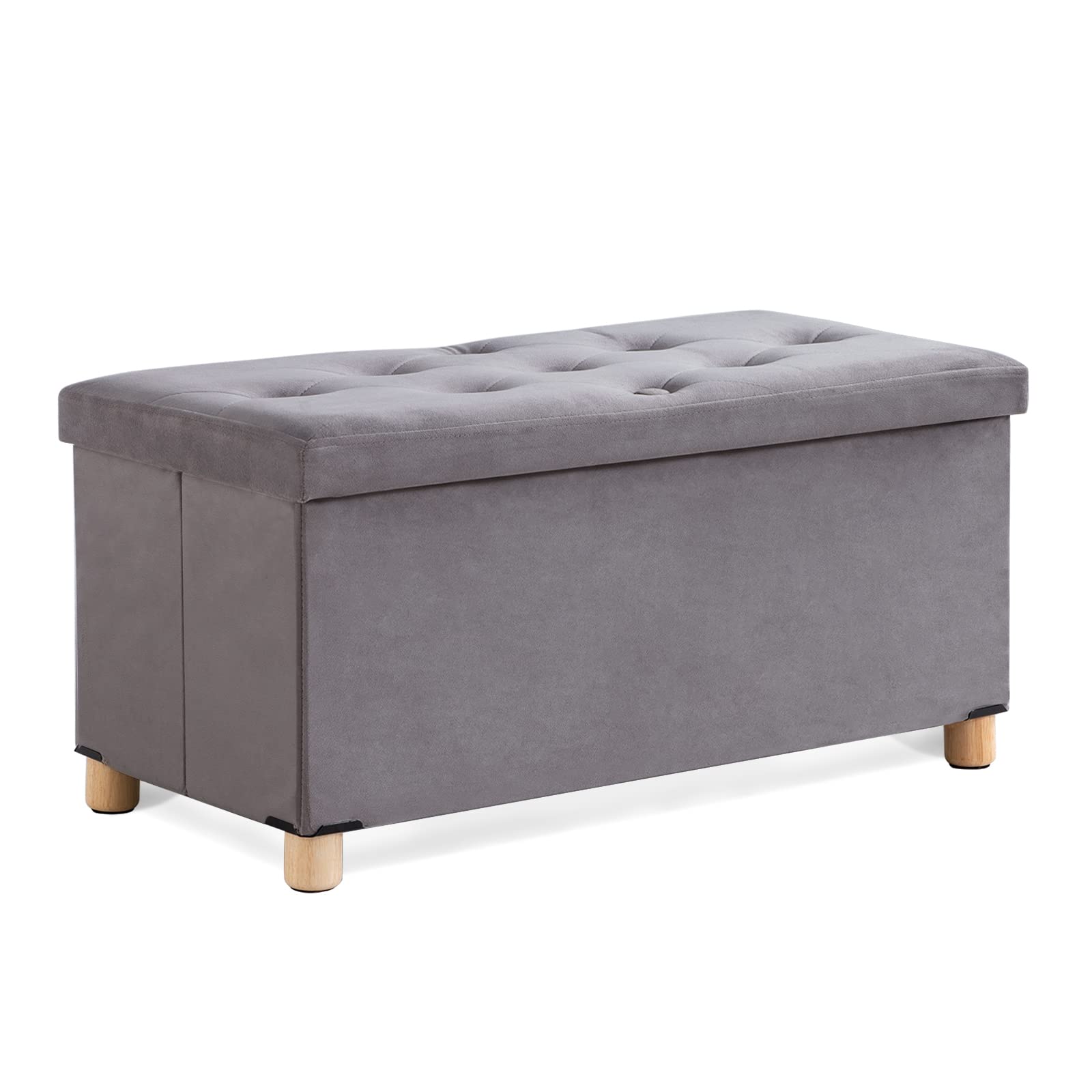Brian & Dany Panca Contenitore Pieghevole 76x38x38cm - Grigio