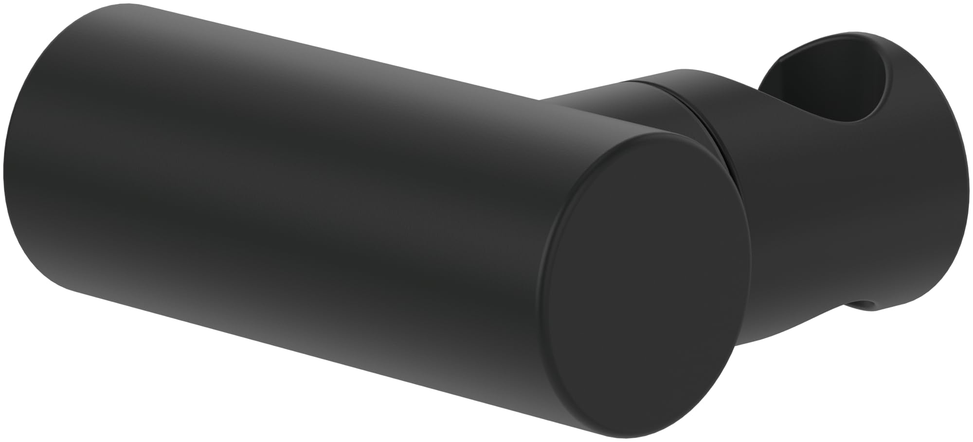 Villeroy & Boch Supporto Doccetta Rotondo, Nero Opaco