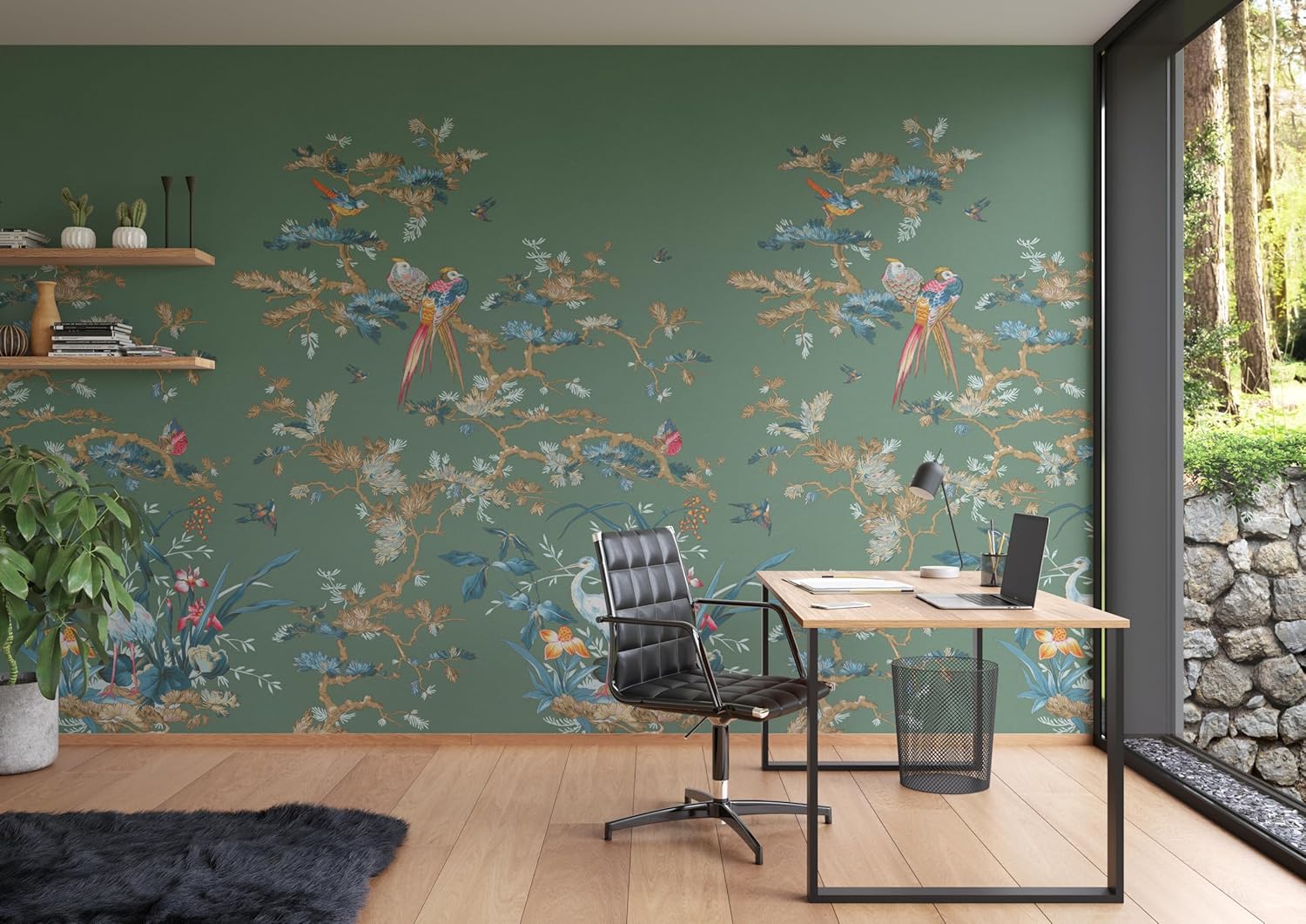 Rasch Carta da parati Magicwalls con uccelli e rami - immagine 2