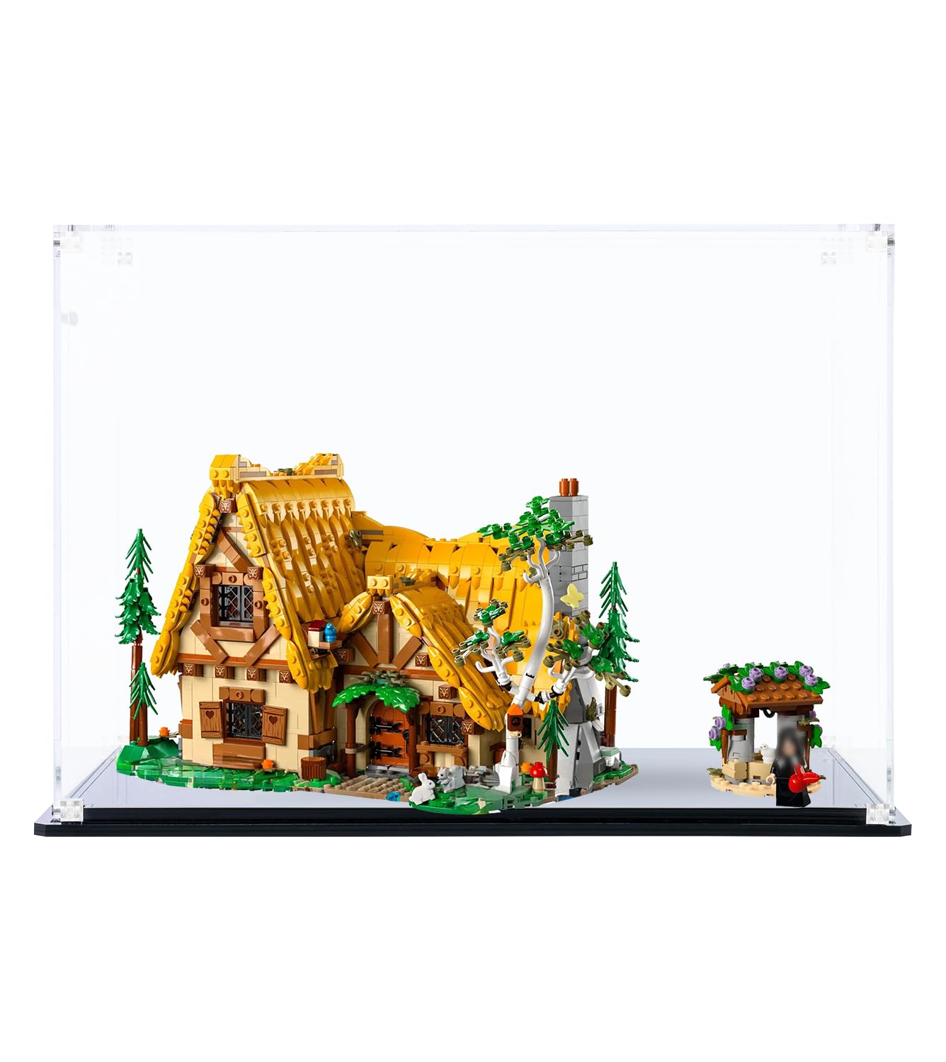 Icuanuty Vetrina Acrilico per Lego Disney Biancaneve 43242