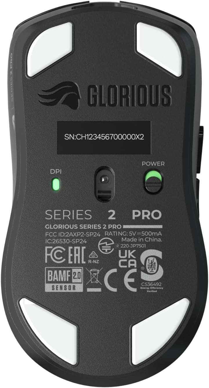 Glorious Gaming Series 2 PRO Mouse Wireless Gaming, Nero - immagine 15