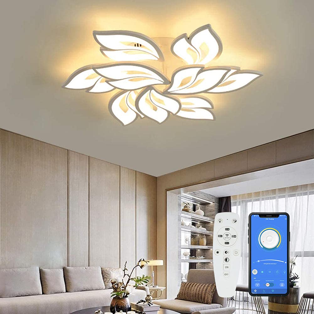 Yuanfenghua Plafoniera LED Soffitto 40W (85x10,5cm)
