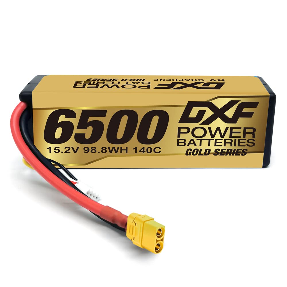 Dxf Batteria Lipo Hard Case 15.2V 6500mAh 140C 4S