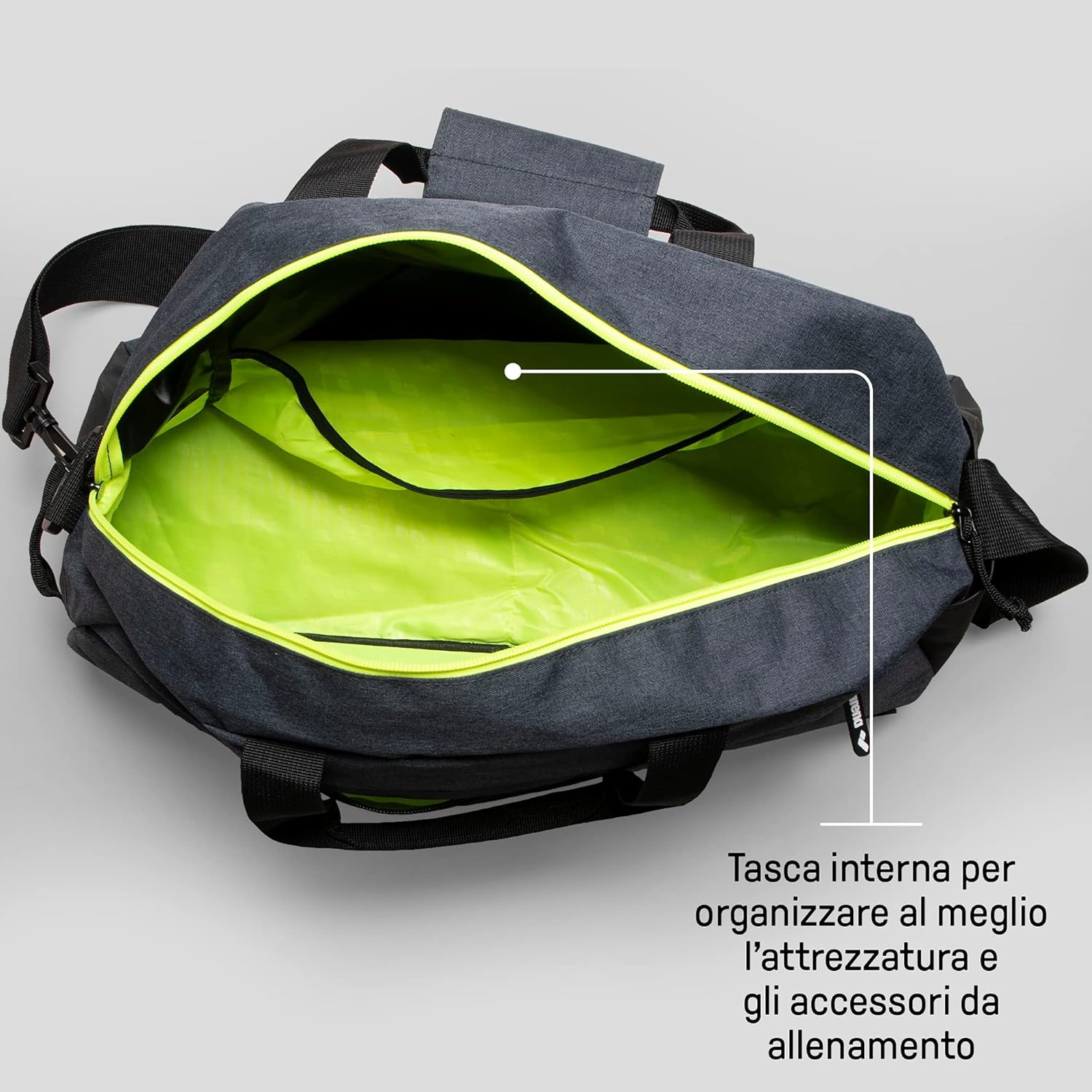 Arena Team Duffle 40, Borsa Unisex Adulto - immagine 5