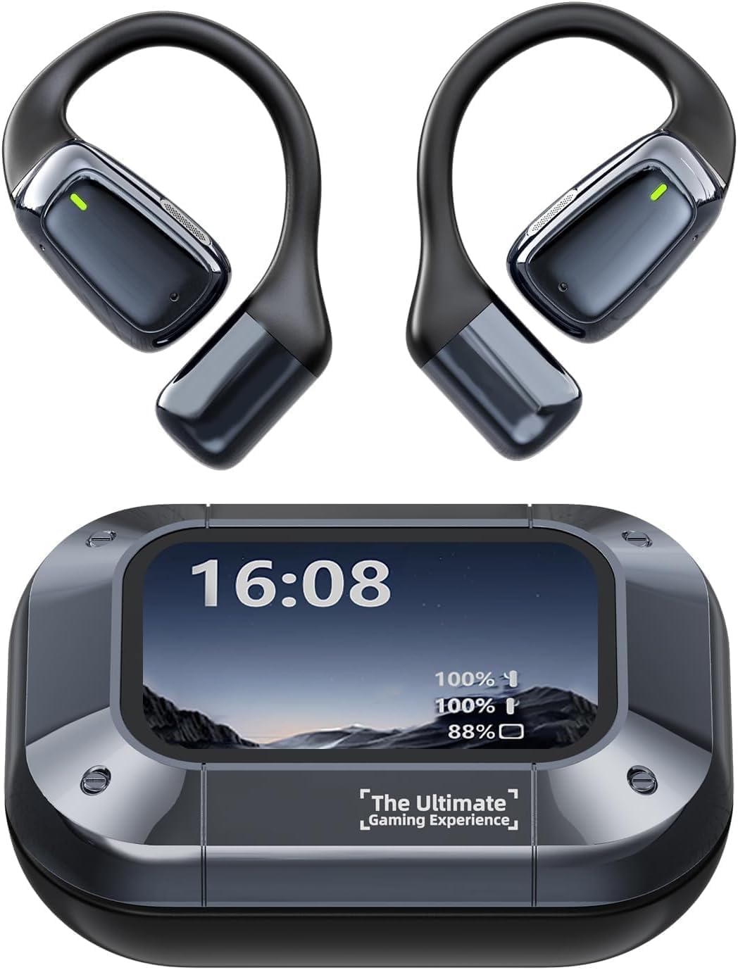 AI Cuffie Traduzione Simultanea, Auricolari Traduttore Simultaneo Bluetooth 5.4 Wireless 3-in-1 con ENC, 8 Modalità AI-Traduzione, 134 Lingue, Traduttori Istantanei Vocali, 60 Ore per Viaggi e Affari