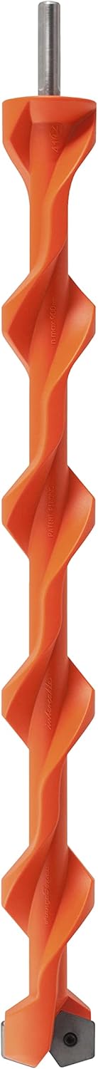 Plastic firn drill bit Ø38 with trihedral connection