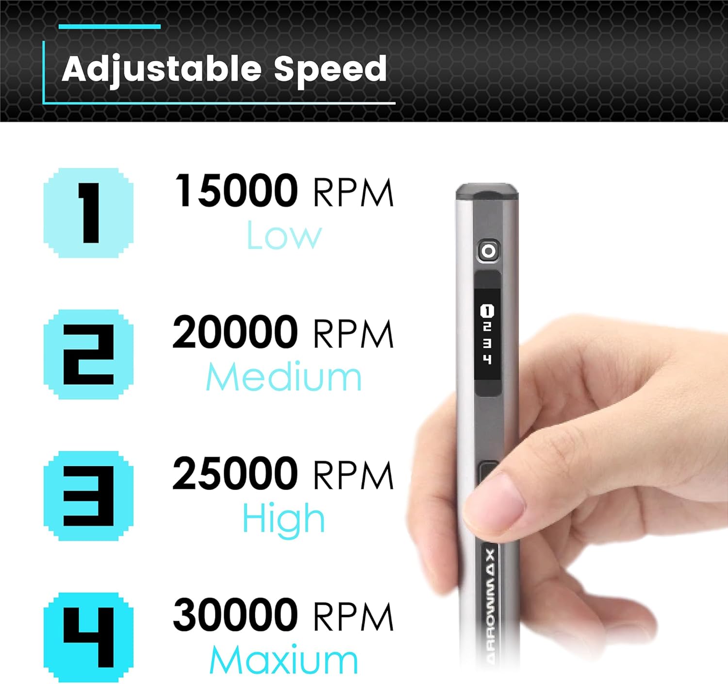 Arrowmax Mini Penna per Incisione Senza Fili - immagine 4