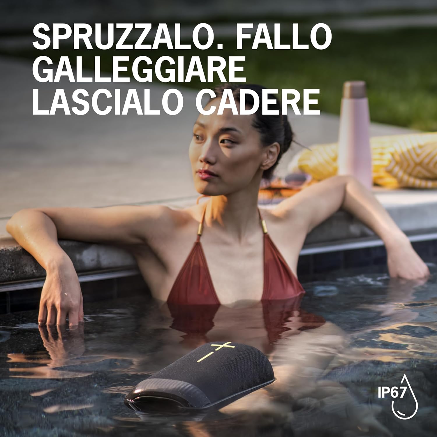 Ultimate Ears EPICBOOM - Altoparlante Bluetooth Portatile, Nero - immagine 7