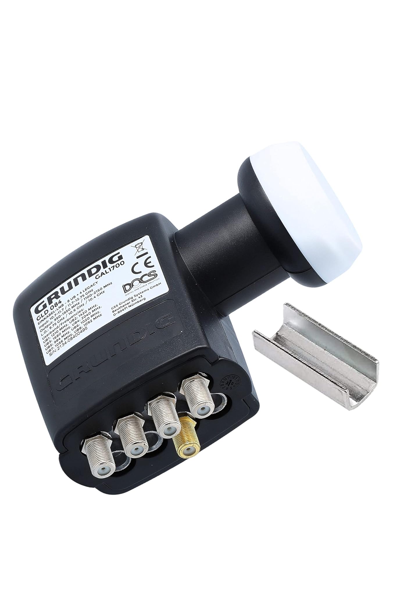 GSS SCR LNB - 4 Connettori Legacy, 8 Partecipanti