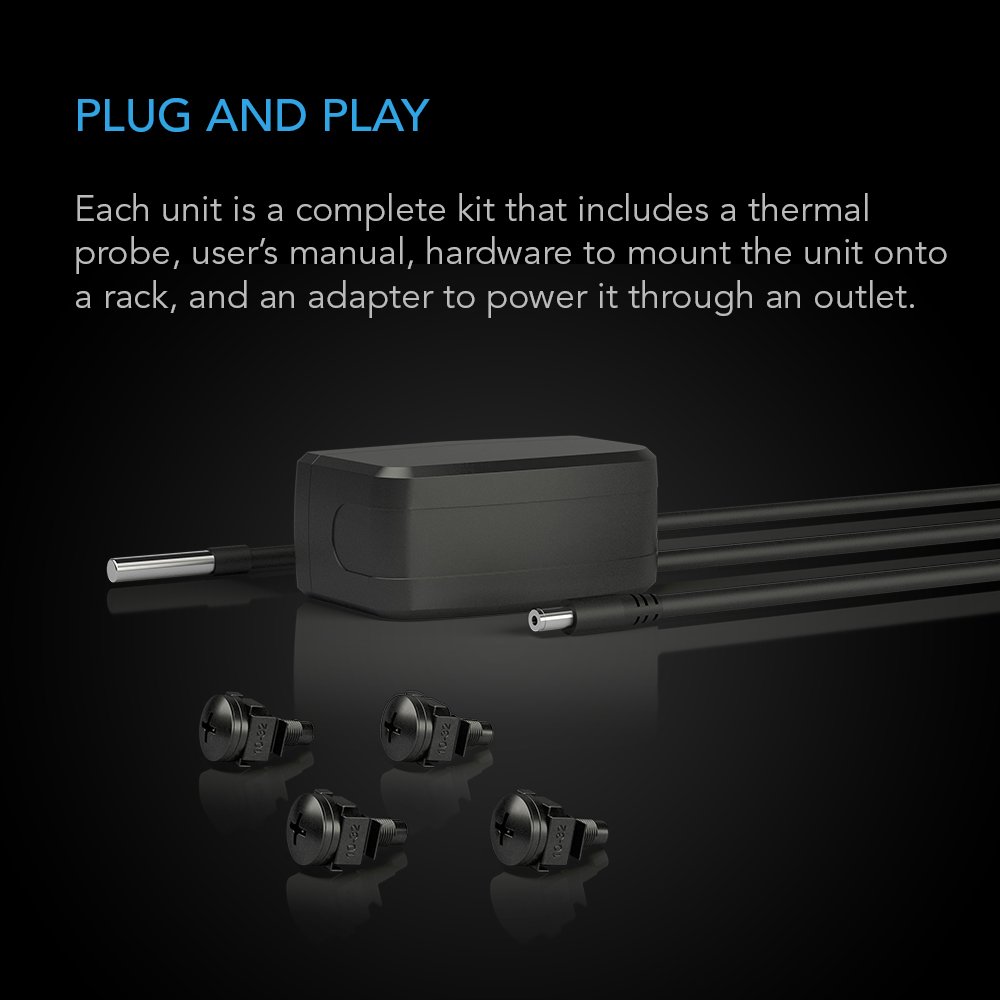 Ac Infinity CLOUDPLATE T7-N - Pannello Ventola Rack 2U - immagine 5