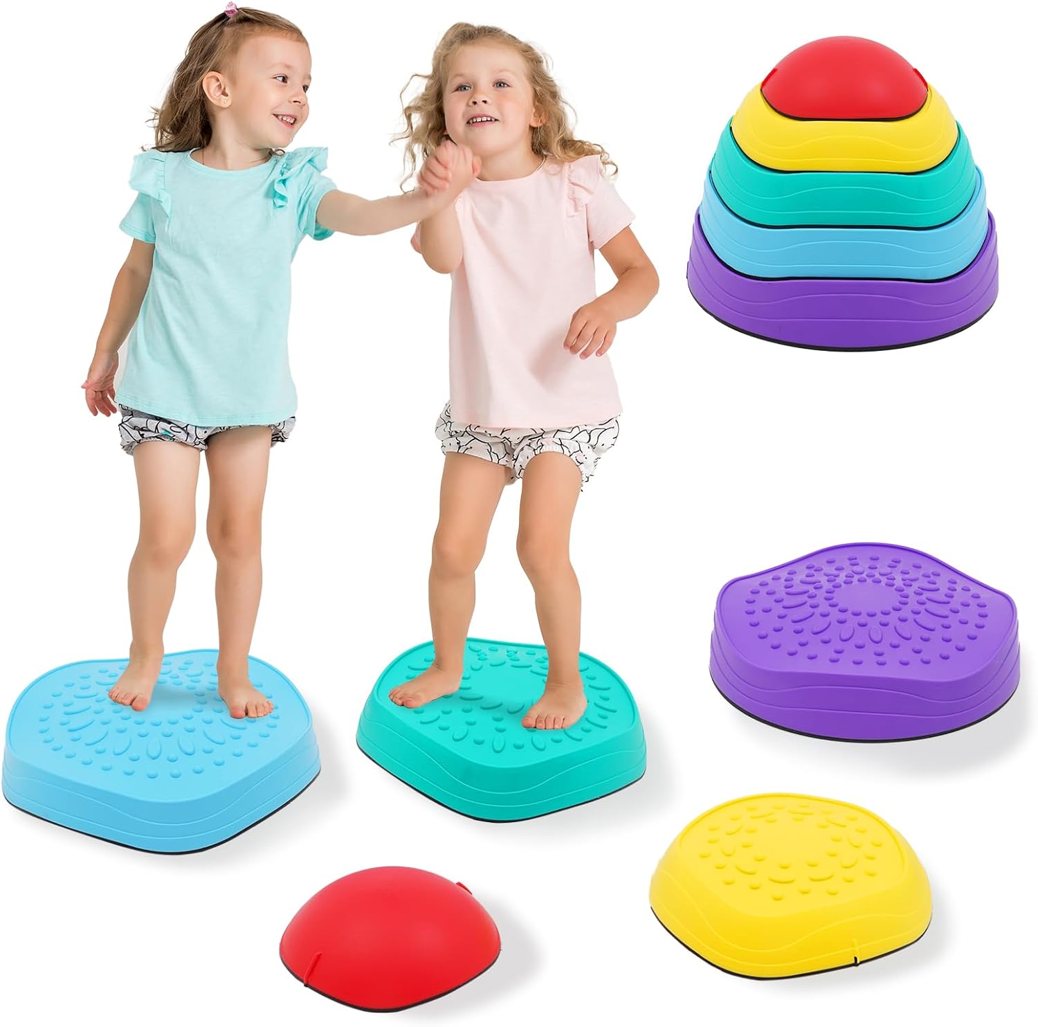 Pietre di Bilanciamento per Bambini - Impilabili - immagine 1