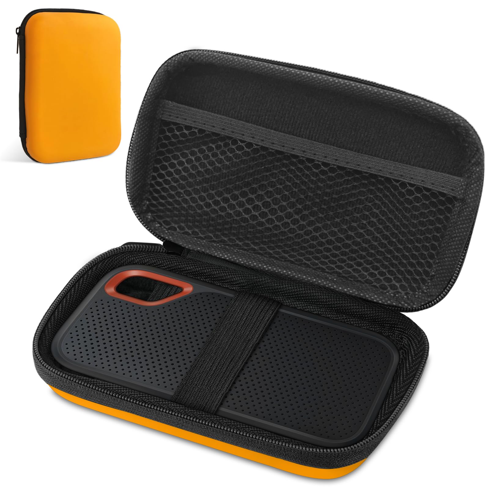 Custodia per Hard Disk Esterno 2.5" Antiurto, Arancione