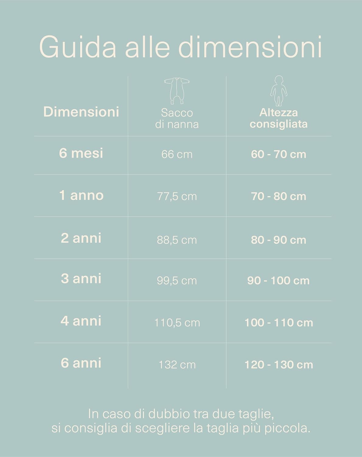 molis&co - Sacco Nanna Invernale 2.5 tog con Piedini - immagine 3