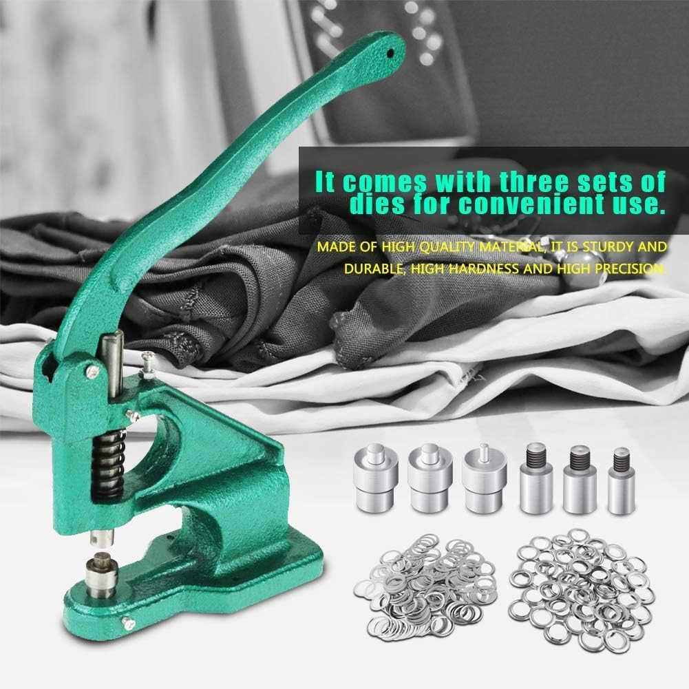 Macchina Manuale Pinza per Occhielli Professionale - immagine 3