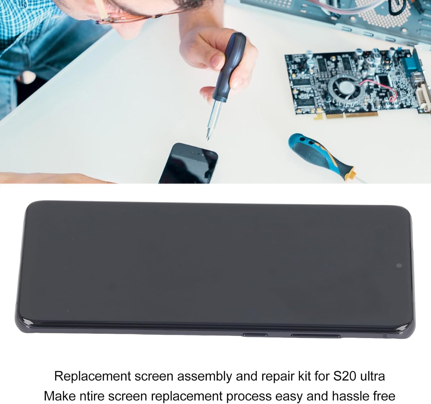 OLED Originale per Galaxy S20 Ultra - Sostituzione Schermo - immagine 3