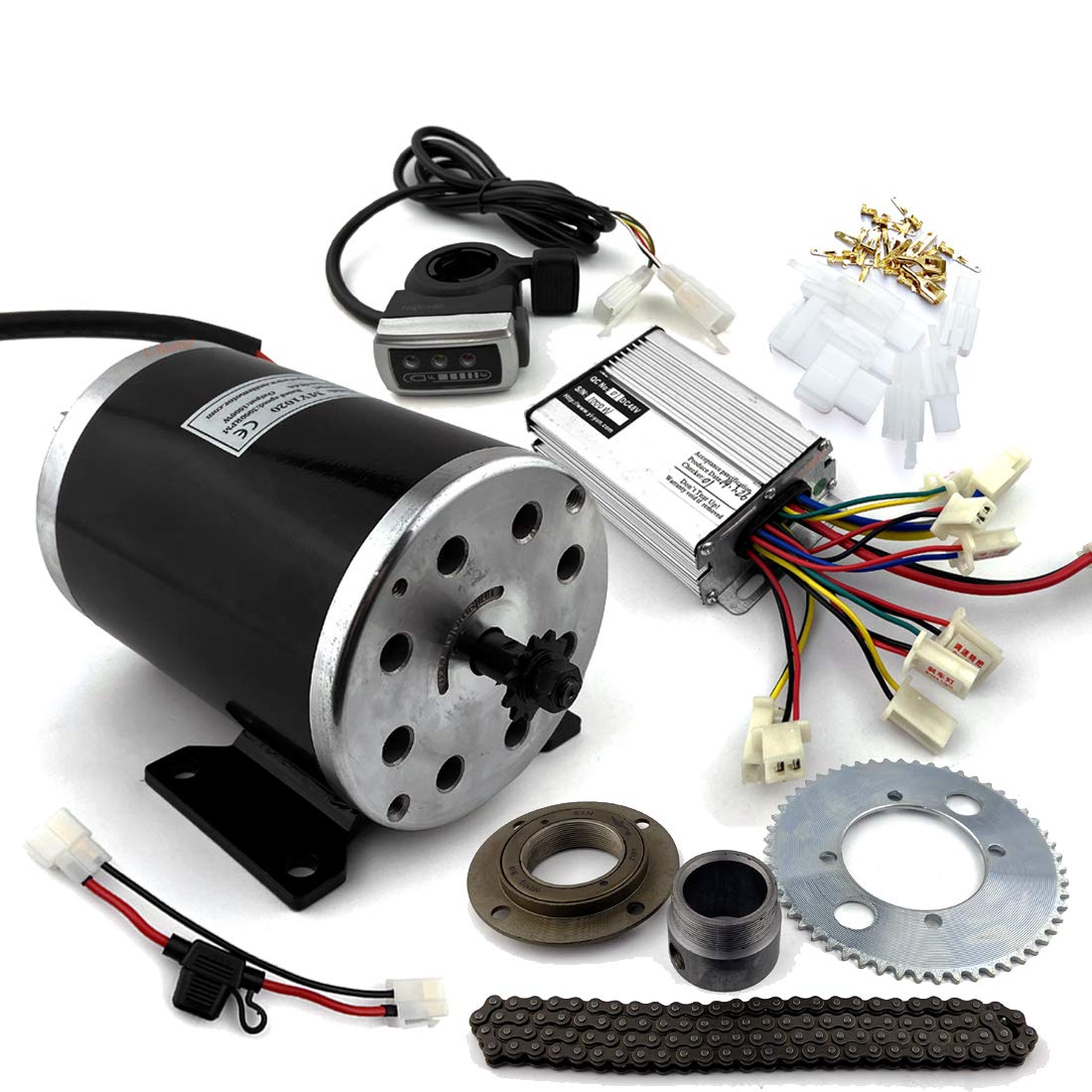 L-faster Kit Motore Elettrico 1000W per Karting