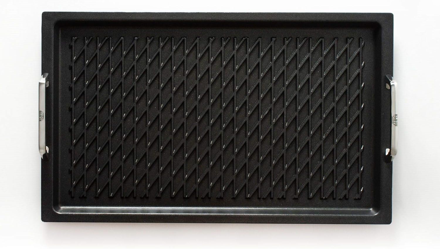 "Klaus grillt" Piastra Barbecue GN 1/1 Amt Gastroguss - immagine 3