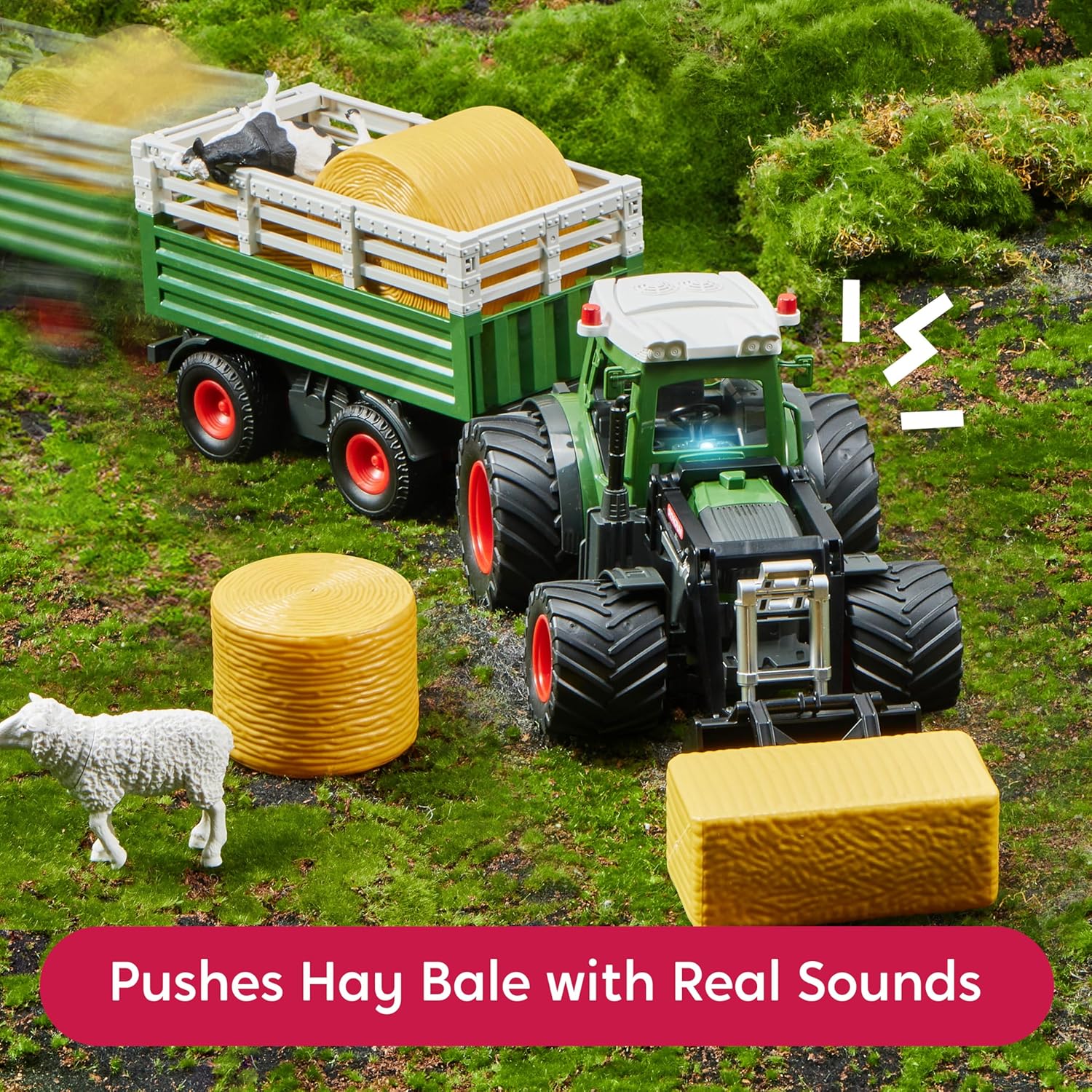 SYNCFUN Set Trattore Telecomandato con Rimorchio - immagine 4