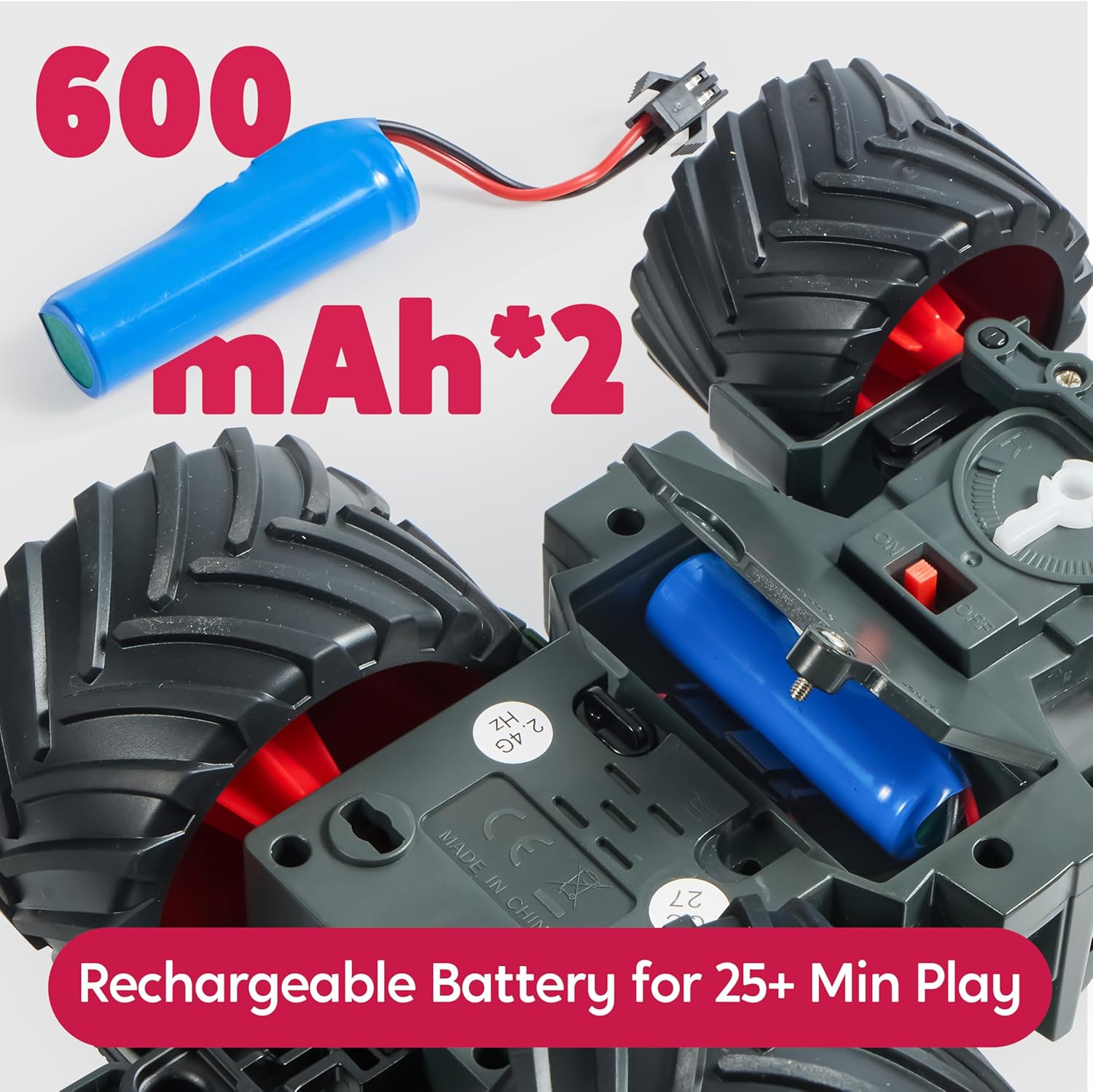 SYNCFUN Set Trattore Telecomandato con Rimorchio - immagine 7