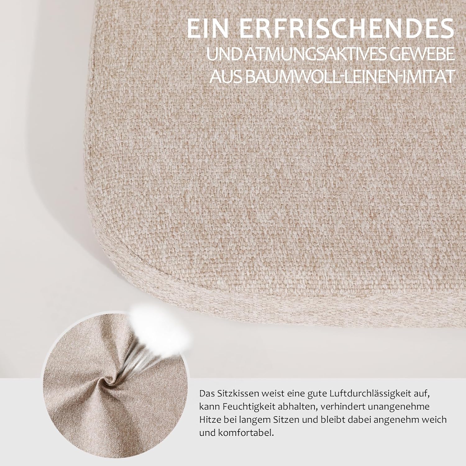 Ruixuan Cuscino in Spugna Spesso e Comodo - immagine 3