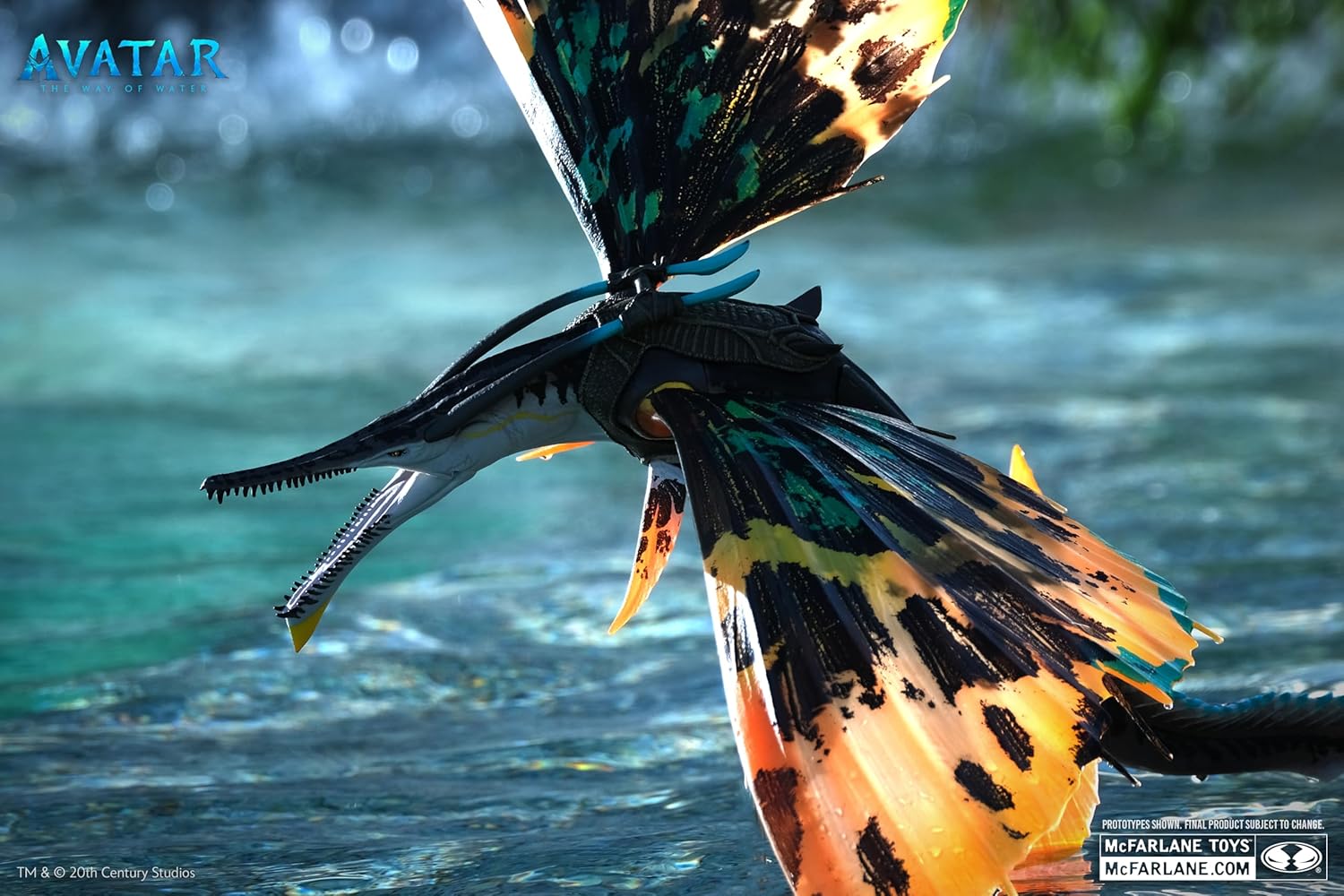 McFarlane Disney Avatar Skimwing - Action Figure Nera - immagine 3