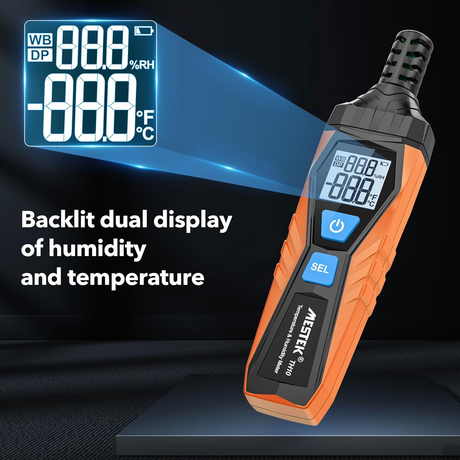 Mestek Termometro Igrometro Digitale Mini - immagine 4