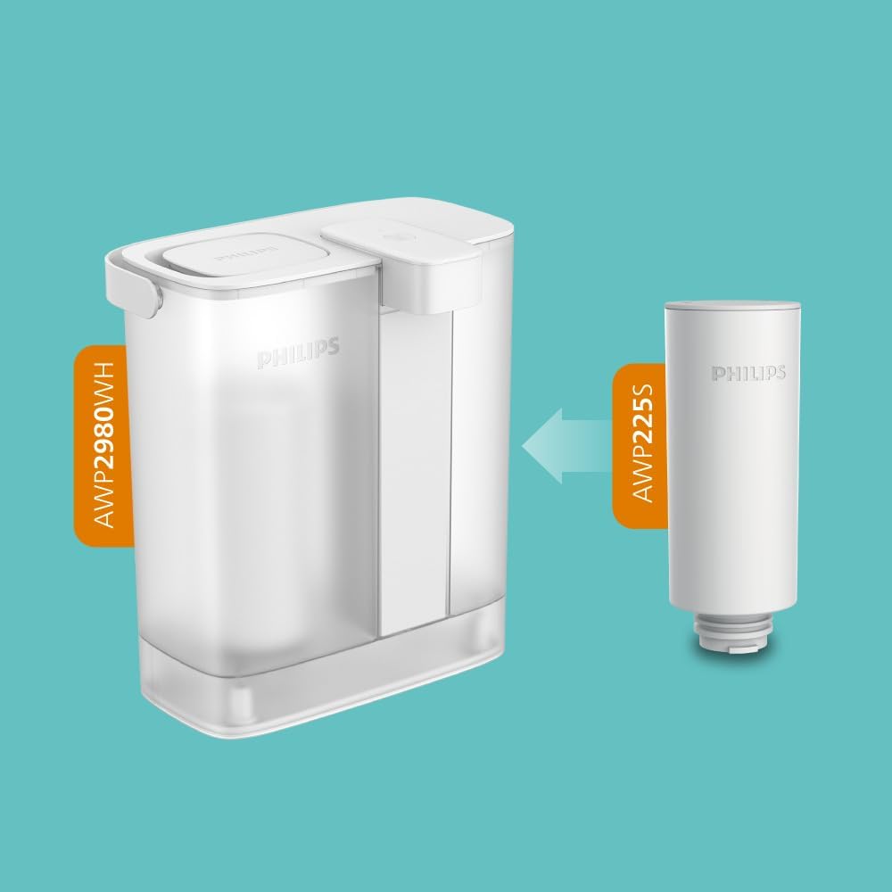 Philips Water Caraffa Filtrante Instant 3L - immagine 6