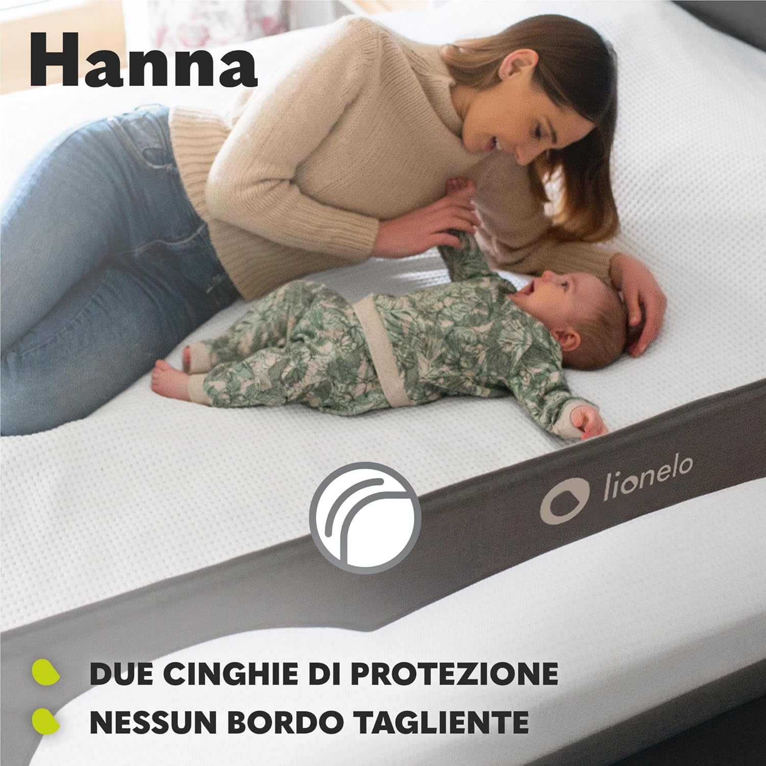 Lionelo Hanna - Sponda Letto Universale 65cm - immagine 3