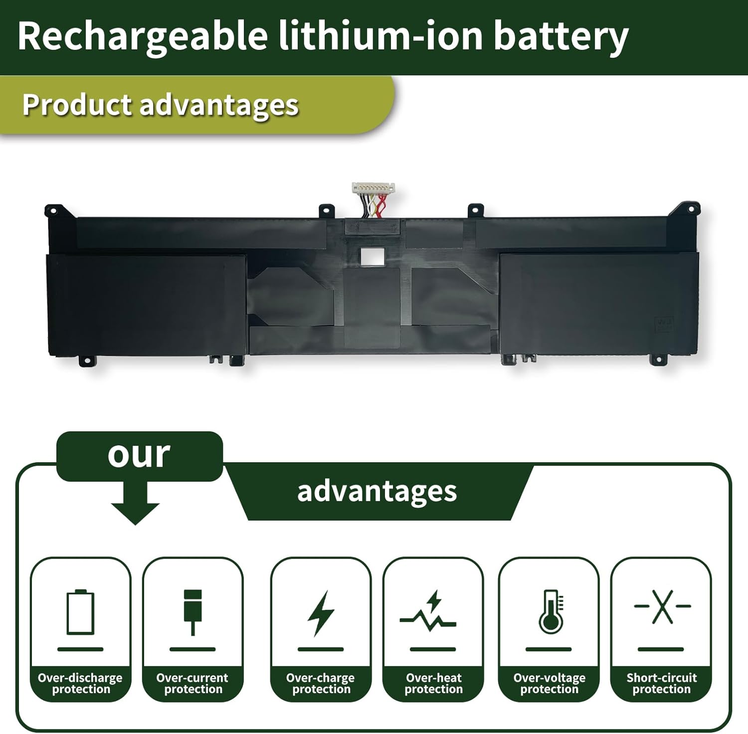 7xinbox C22N1720 - Batteria per ASUS ZenBook S UX391 - immagine 3