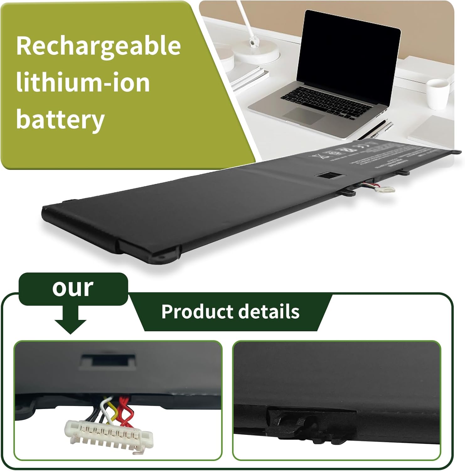 7xinbox C22N1720 - Batteria per ASUS ZenBook S UX391 - immagine 5