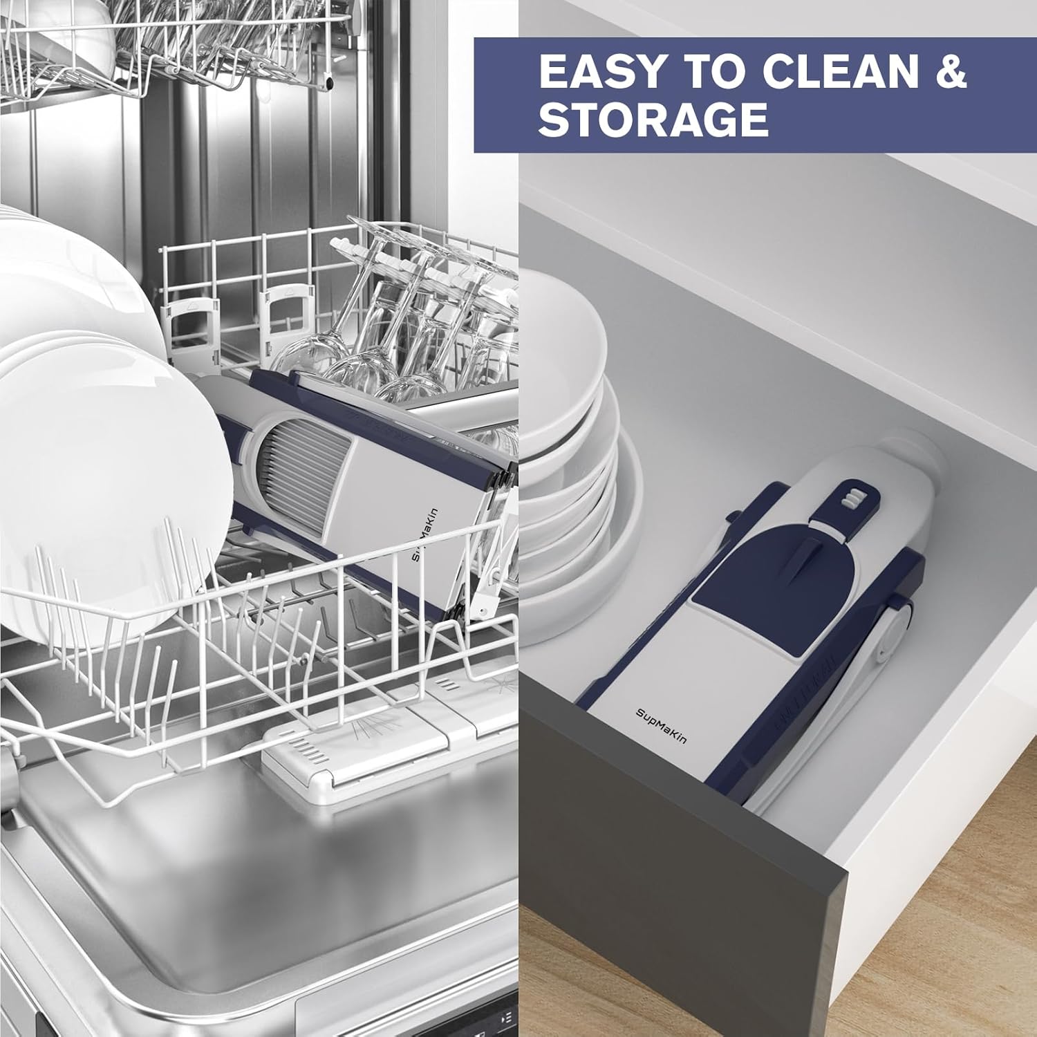 Supmakin Mandolina di Verdure Multifunzionale - immagine 5