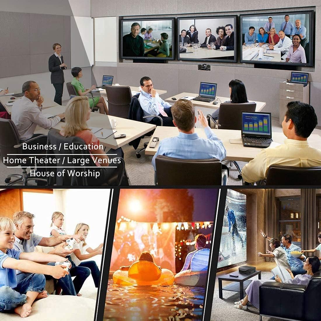 Aimdio DT01511 DT01481 Lampada Proiettore per Hitachi - immagine 7