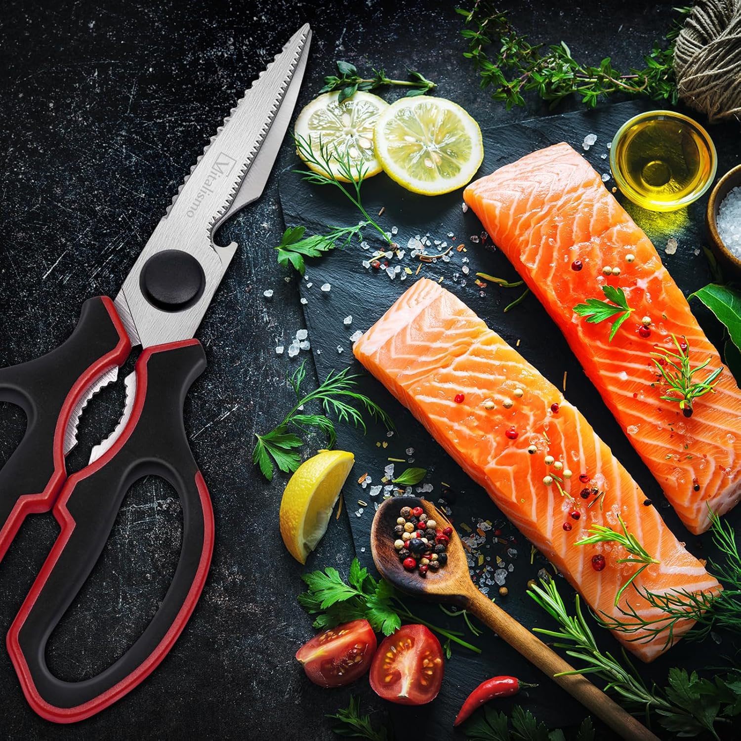 Forbici da Cucina Professionali Multiuso in Acciaio Inox - immagine 5