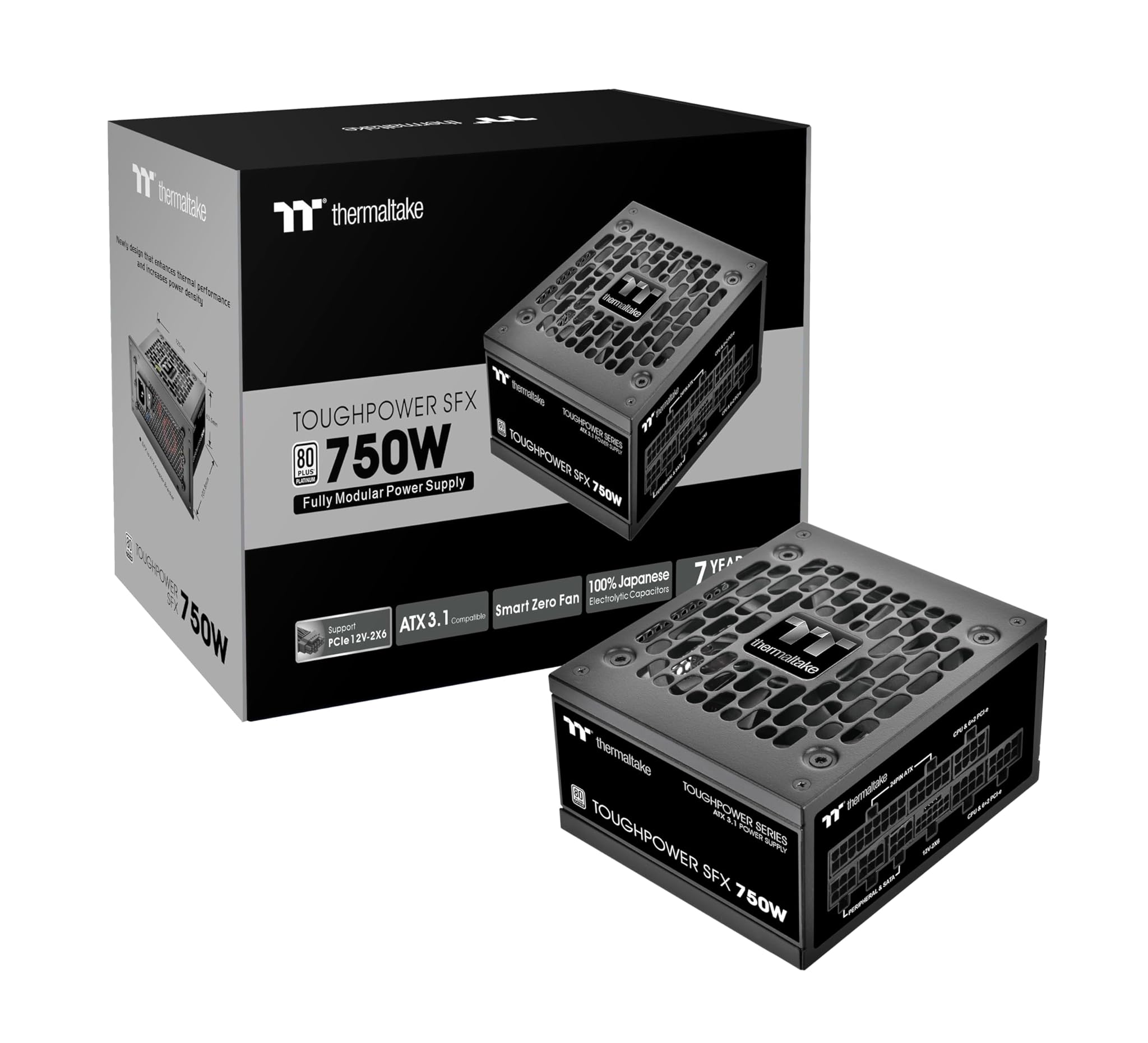 Thermaltake Toughpower SFX 750W | ATX 3.1 | Modular| 80Plus Platinum