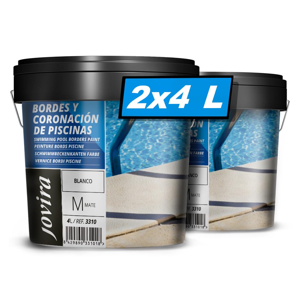 Jovira Pinturas Pittura Antiscivolo per Bordi Piscine 8L