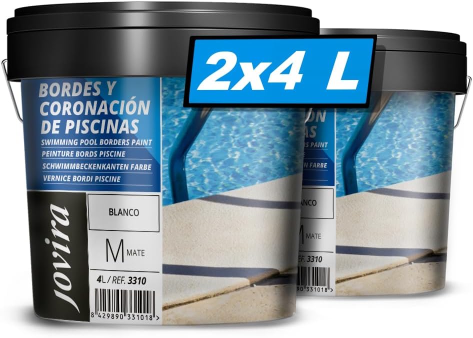 Jovira Pinturas Pittura Antiscivolo per Bordi Piscine 8L - immagine 1