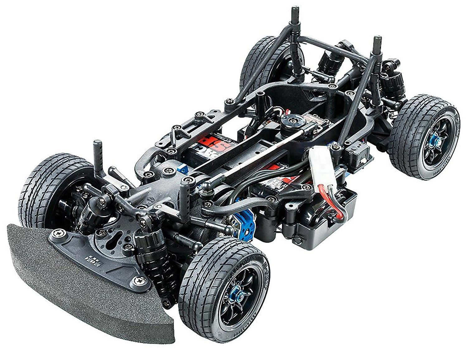 TAMIYA 58647 - RC M-07 Con. Chassis Kit WB225/239, Nero
