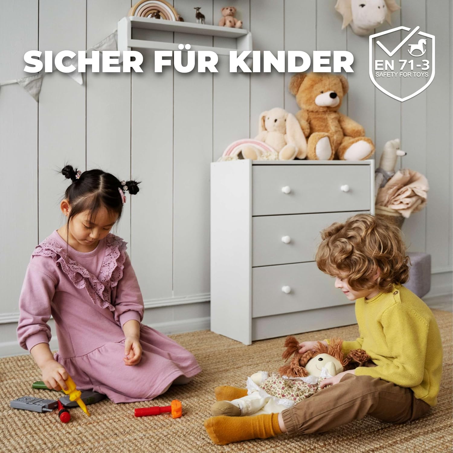 Bianca Stella Vernice per Mobili Premium 1000ml, Bianco - immagine 8