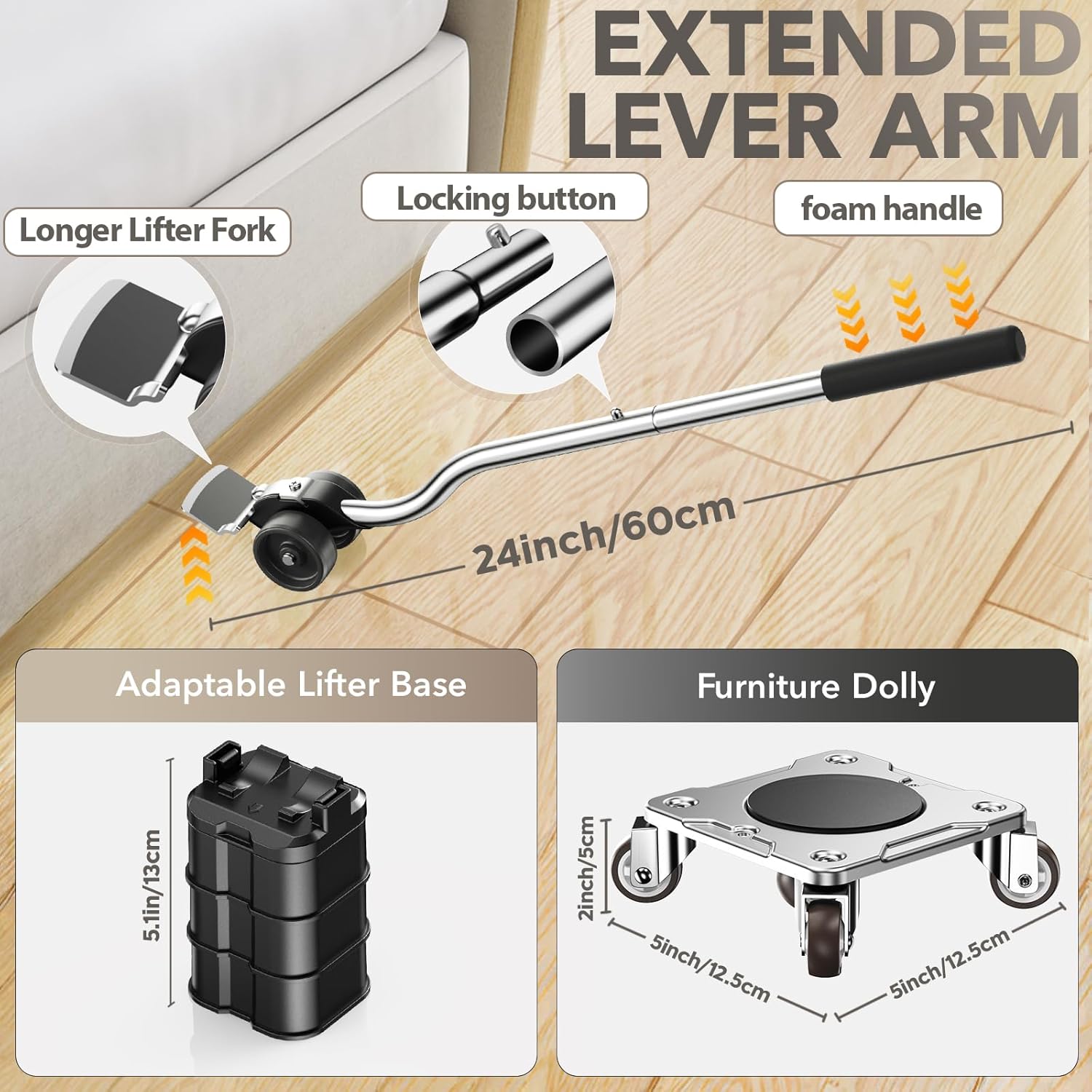 Kit Spostamento Mobili con Funzione Parking - immagine 5